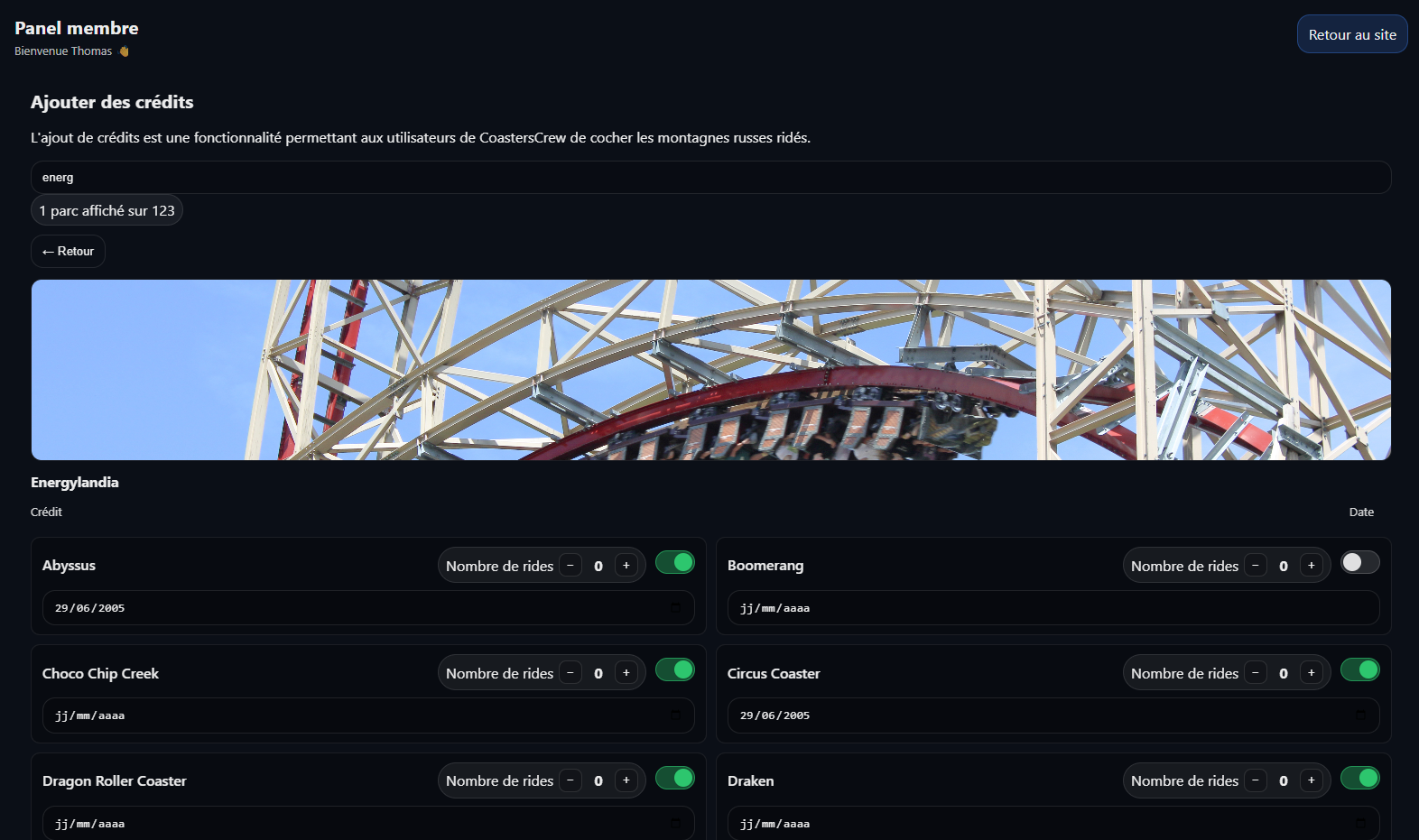 Aperçu du jeu Devine le Parc